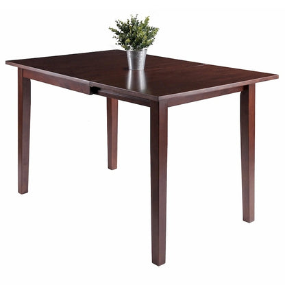 Copper Grove Petronella Walnut Brown Dining Table with Dropleaf Extension - N/A
