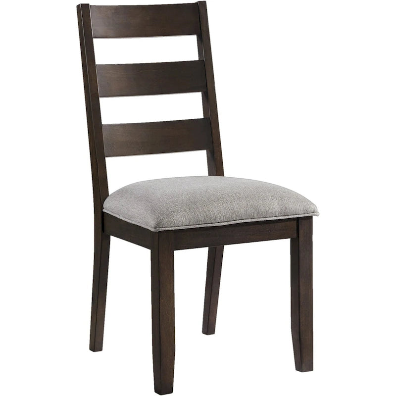 Beacon Ladder Back Side Chairs with Cushion (Set of 2)