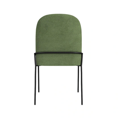 HomePop Modern Velvet Upholstered Dining Chair- single pack