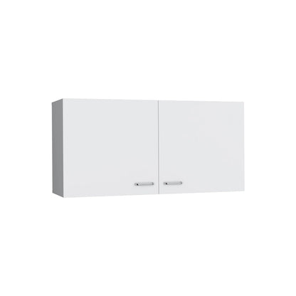 TUHOME Napoles Double Door Wall-Mounted Storage Cabinet - N/A