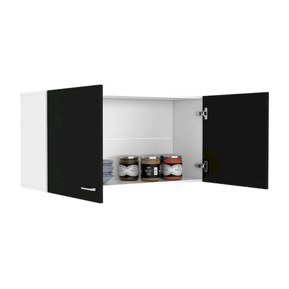 TUHOME Napoles Double Door Wall-Mounted Storage Cabinet - N/A