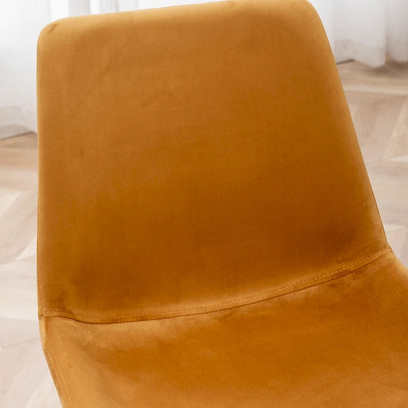 Roundhill Furniture Aufurr Modern Velvet Dining Chair (Set of 2)