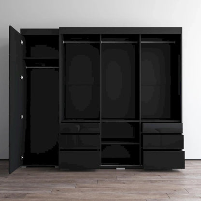 Monaco 3D-EX Wardrobe with 1 Mirror