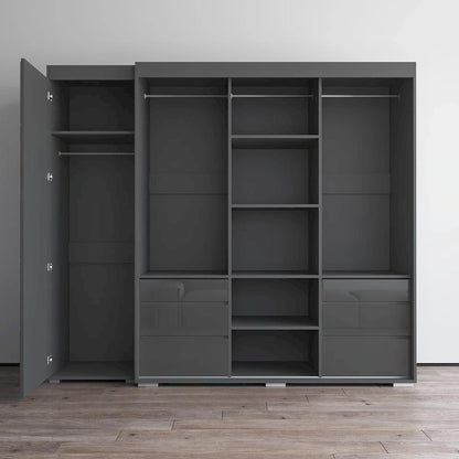 Monaco 3D-EX Wardrobe with 1 Mirror