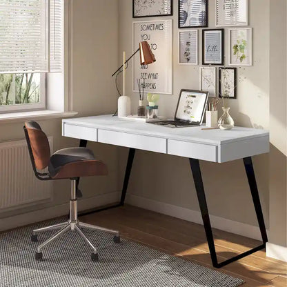 WYNDENHALL Mitchell Modern Industrial 54 inch Wide Desk