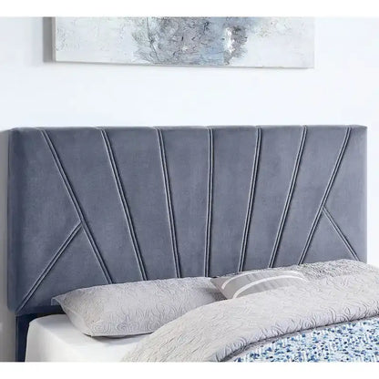 Rhiv Art Deco Upholstered 4-drawer Storage Bed by Furniture of America