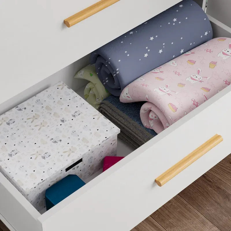 Wardrobe Armoire Freestanding Closet Clothes Storage Cabinet Organizer