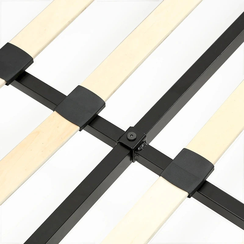 X Rocker Orion eSports Gaming Bed Frame with TV Mount, Black/Red, Twin