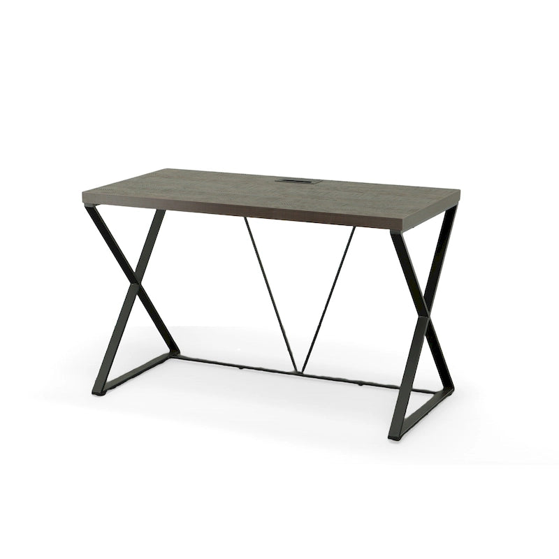 Carolina Living Kendall Computer Desk - Elm/Black