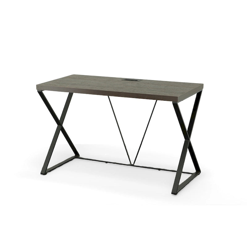Carolina Living Kendall Computer Desk - Elm/Black