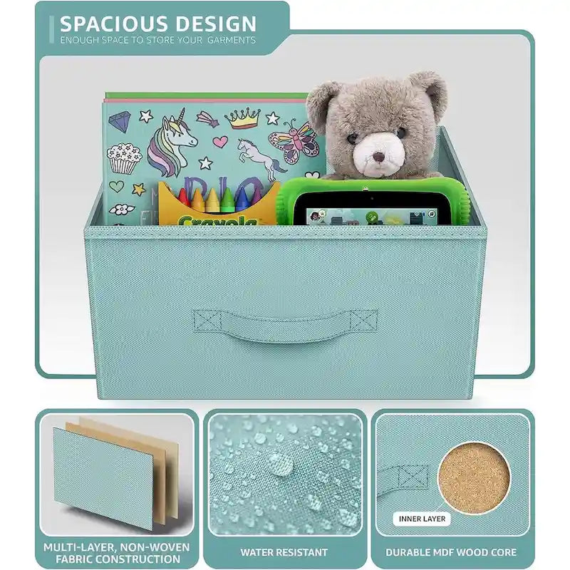 2 Drawer Bedside Nightstand End Table Bedroom Dresser, Pastel Colors