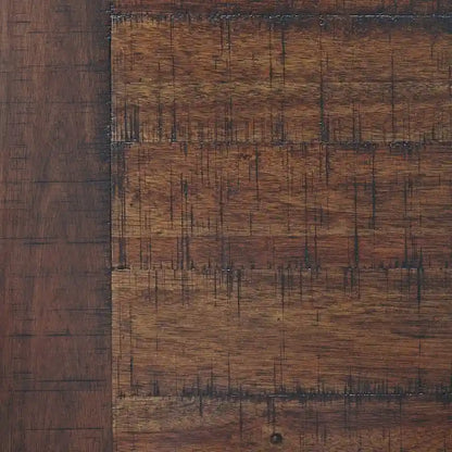 Baldridge Rustic Brown Home Office Large Leg Desk