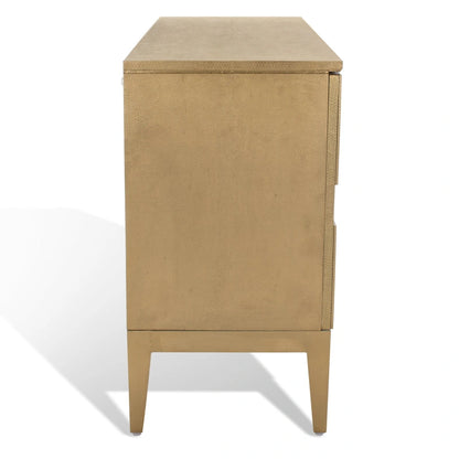 SAFAVIEH Couture Mervana Brass Covered Sideboard