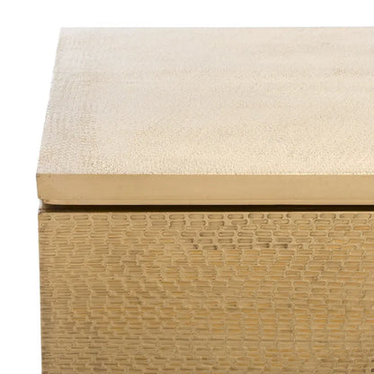 SAFAVIEH Couture Mervana Brass Covered Sideboard