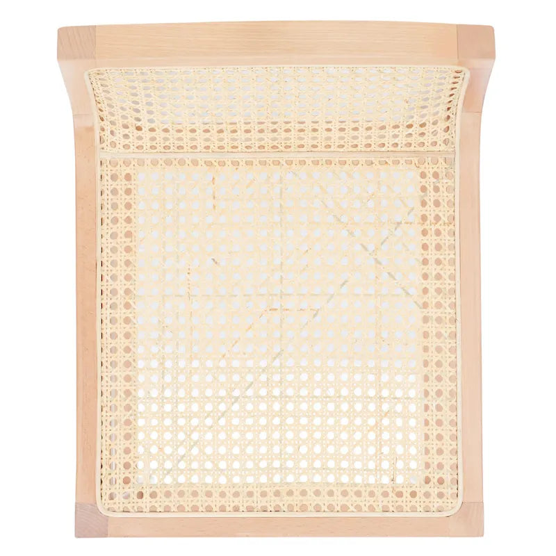 SAFAVIEH Carry Low Back Cane Counter Stool - 16 W x 19 D x 31 H - 16Wx19Dx31H