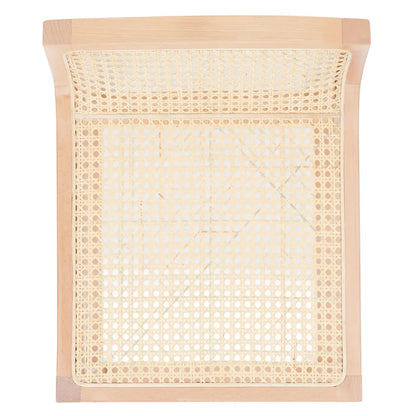 SAFAVIEH Carry Low Back Cane Counter Stool - 16 W x 19 D x 31 H - 16Wx19Dx31H