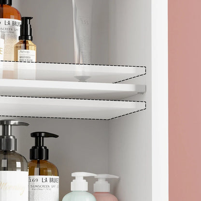 Pellebant Over-the-Toilet Storage Cabinet Space Saver Bathroom - 66.54 H x 27.17 W x 9.06 D