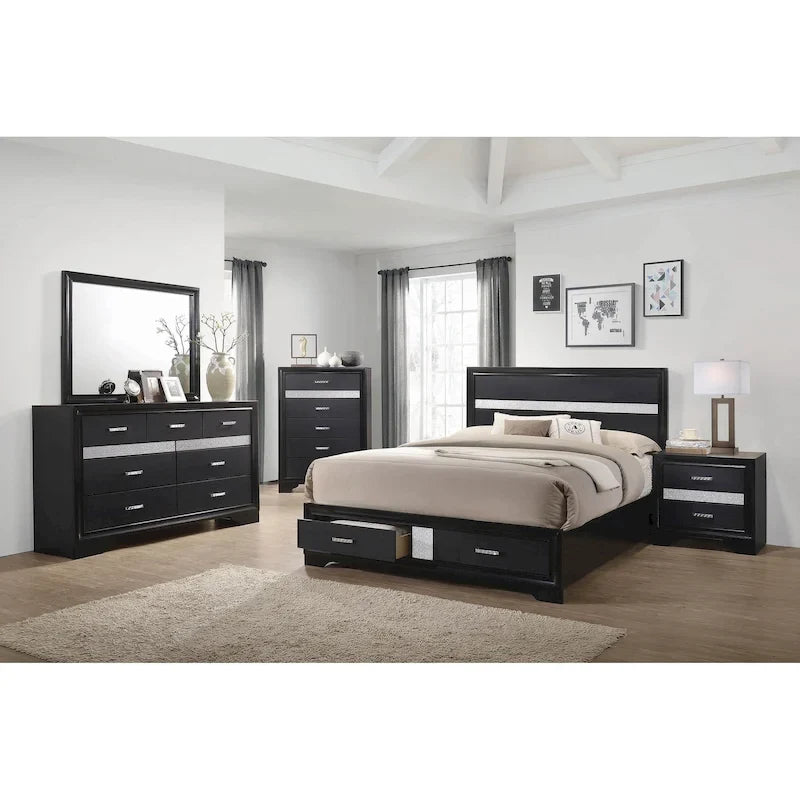 Corbin 4-piece Bedroom Set with 2 Nightstands and Dresser