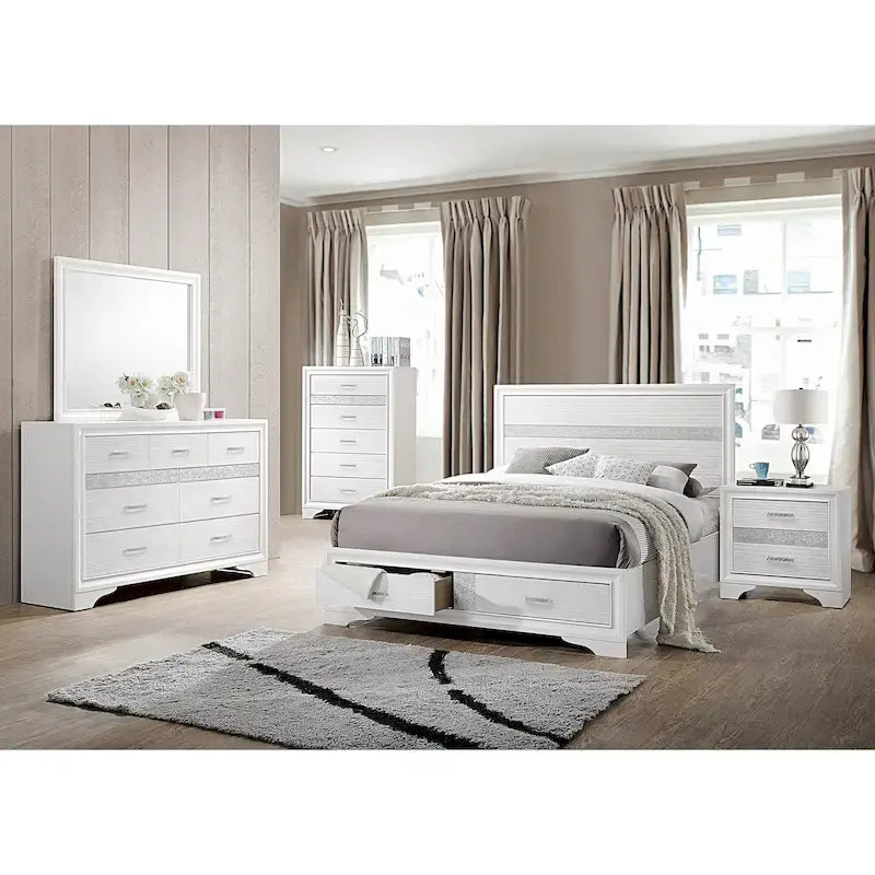 Corbin 4-piece Bedroom Set with 2 Nightstands and Dresser