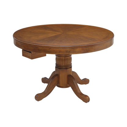 Ghilardi Amber Game Table with Cupholders