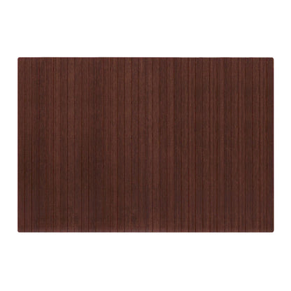 Jani Eco Bamboo Standard Rectangular Chair Mat - (72 x 48), Premium Quality, Eco-Friendly Chair Mat
