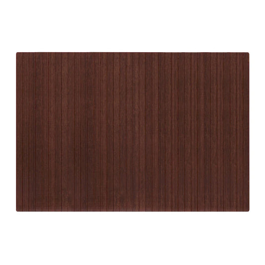 Jani Eco Bamboo Standard Rectangular Chair Mat - (72 x 48), Premium Quality, Eco-Friendly Chair Mat