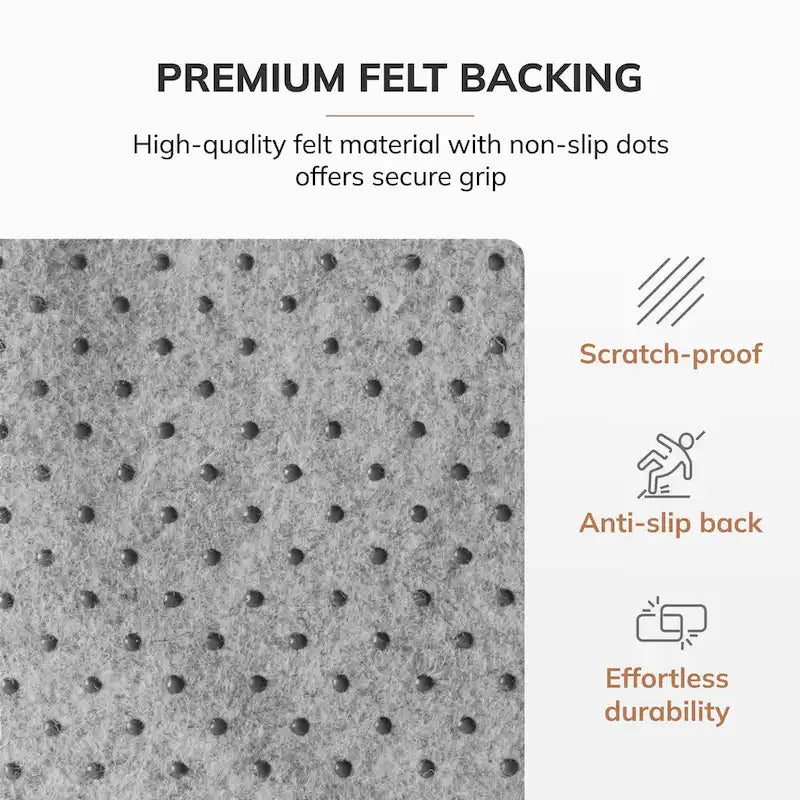 Jani Eco Bamboo Standard Rectangular Chair Mat - (72 x 48), Premium Quality, Eco-Friendly Chair Mat