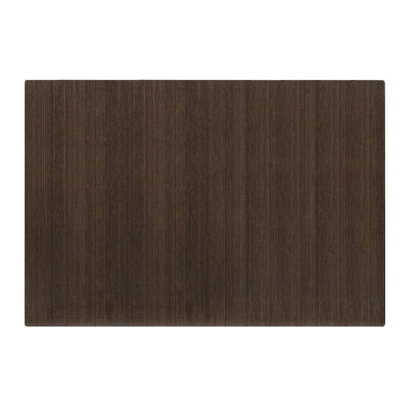 Jani Eco Bamboo Standard Rectangular Chair Mat - (72 x 48), Premium Quality, Eco-Friendly Chair Mat