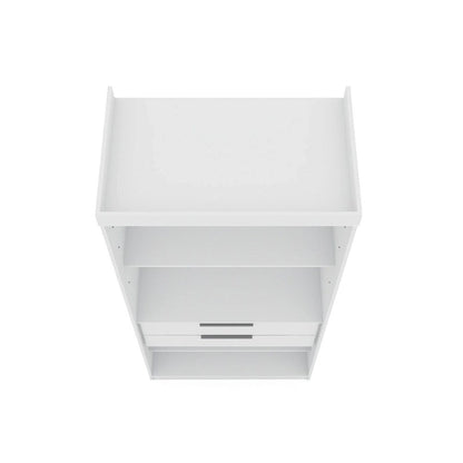 Mulberry Open 3 Sectional Modem Wardrobe Closet with 6 Drawers