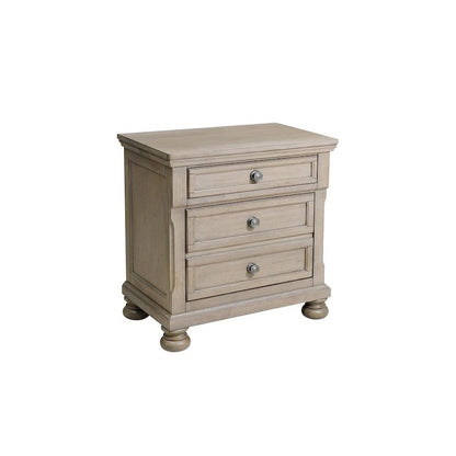 Donald 6 Piece Gray Modern Sleigh Storage Platform Bedroom Set