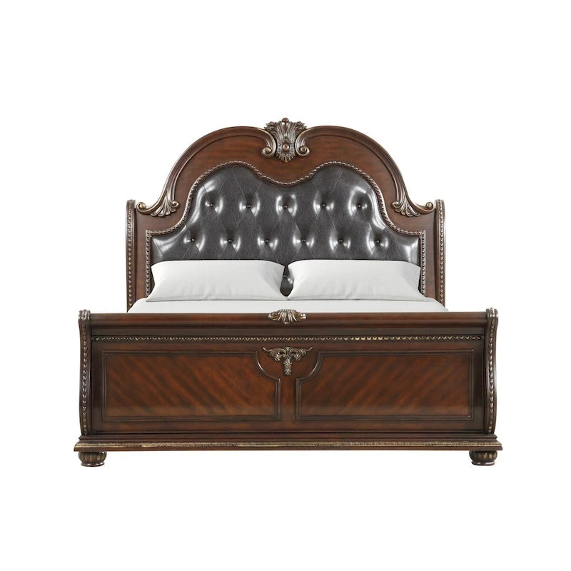 Glory Furniture Lucca King Bed Cherry