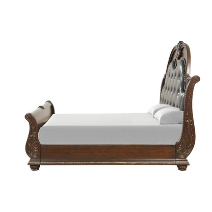 Glory Furniture Lucca King Bed Cherry