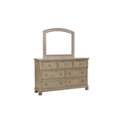 Donald 5 Piece Gray Modern Sleigh Storage Platform Bedroom Set