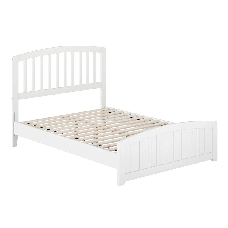Quincy Solid Wood Low Profile Platform Bed with Matching Footboard