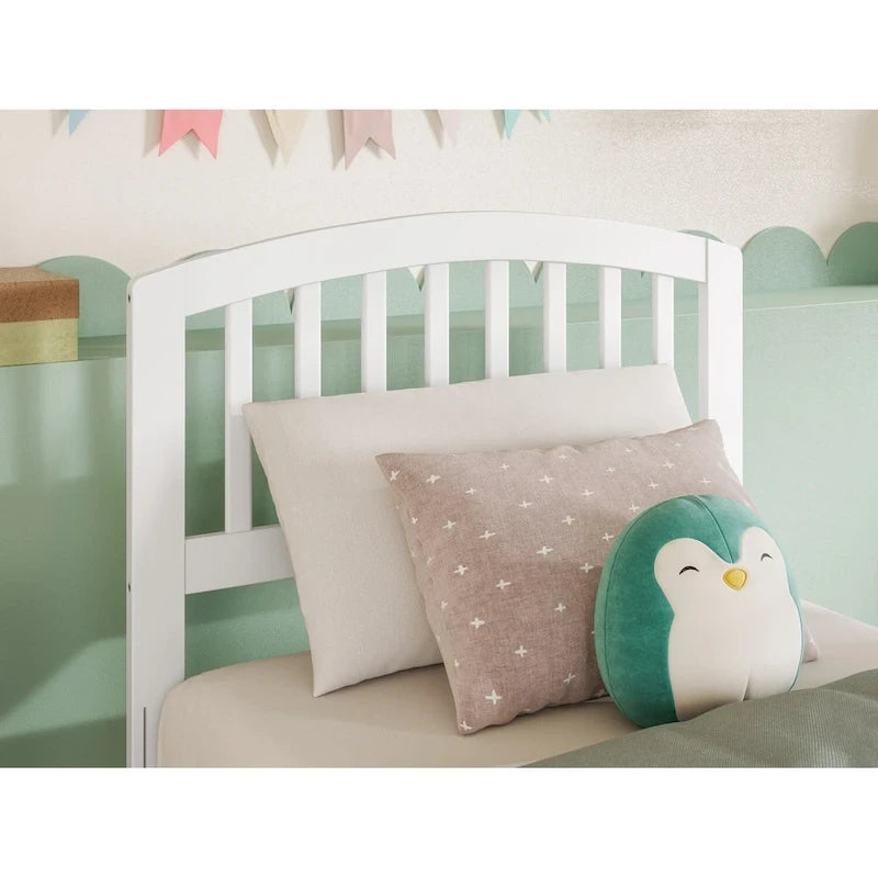 Quincy Solid Wood Low Profile Platform Bed with Matching Footboard