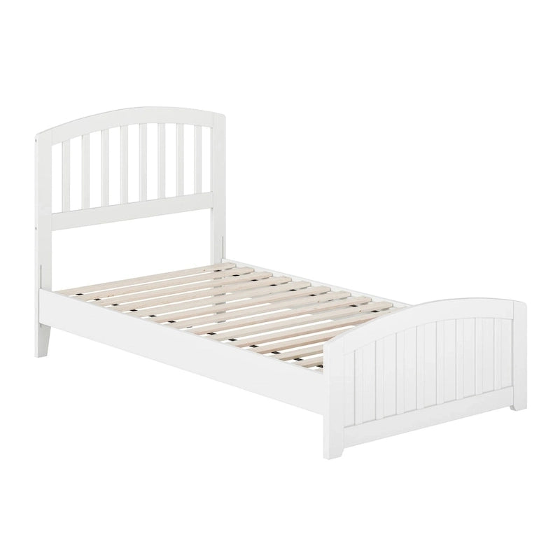 Quincy Solid Wood Low Profile Platform Bed with Matching Footboard