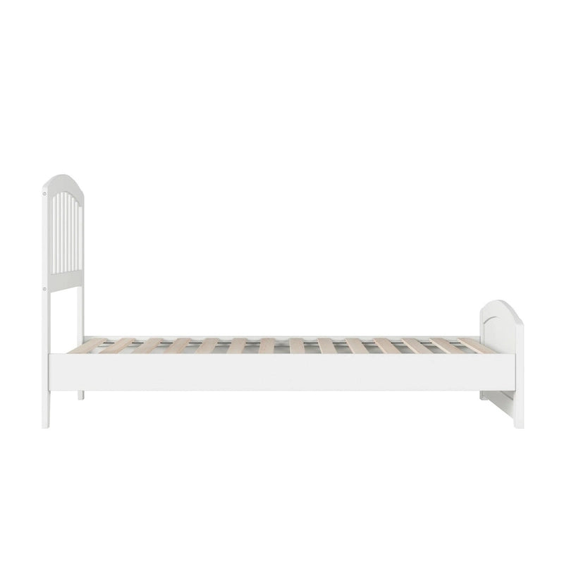 Quincy Solid Wood Low Profile Platform Bed with Matching Footboard