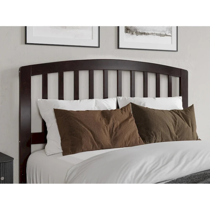 Quincy Solid Wood Low Profile Platform Bed with Matching Footboard