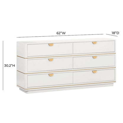 Julieta 6 Drawer Dresser