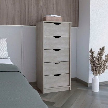 Basilea 5 Drawer Tall Dresser