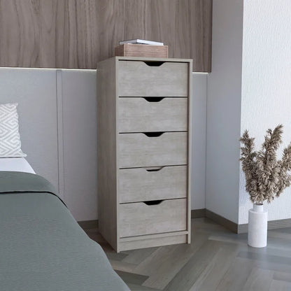 Basilea 5 Drawer Tall Dresser