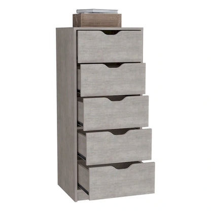 Basilea 5 Drawer Tall Dresser