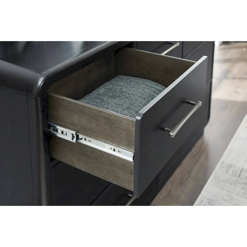 Signature Design by Ashley Rowanbeck Black Dresser