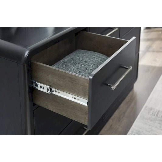 Signature Design by Ashley Rowanbeck Black Dresser