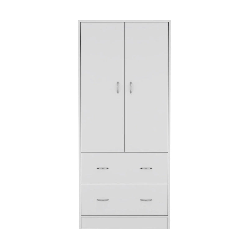 Taly Armoire Engineered wood with Double Doors 2 Drawers - N/A