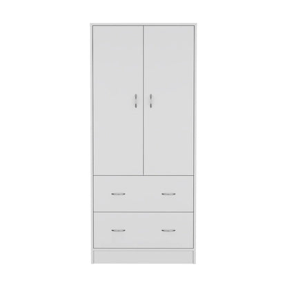 Taly Armoire Engineered wood with Double Doors 2 Drawers - N/A