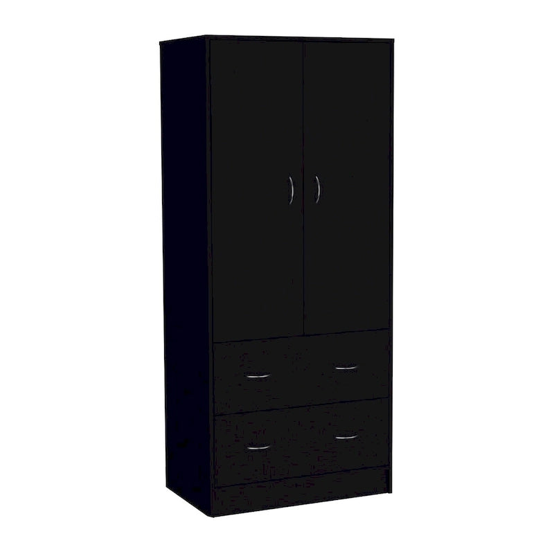 Taly Armoire Engineered wood with Double Doors 2 Drawers - N/A