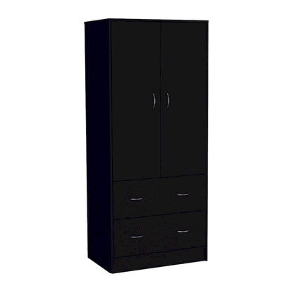 Taly Armoire Engineered wood with Double Doors 2 Drawers - N/A