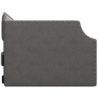 Upholstered Daybed with Trundle, Wood Slat Support,Upholstered Frame Sofa Bed, Twin