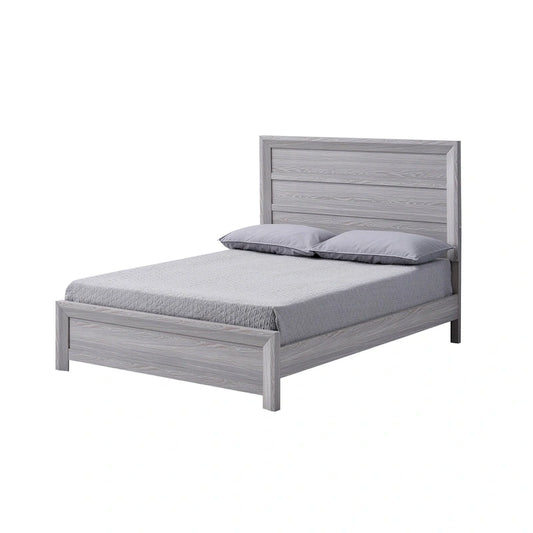 Essa 3 Piece Gray Panel Bedroom Set